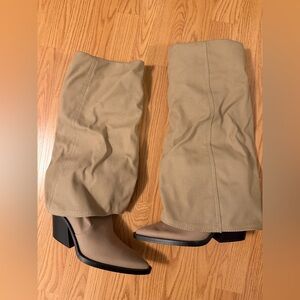 Canvas Gaiter Tan Women's Boots